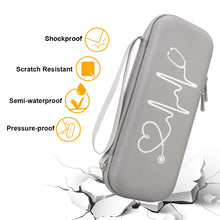 
                        
                          Load image into Gallery viewer, BOVKE Travel Case for 3M Littmann Classic III, Lightweight II S.E, Cardiology IV Diagnostic, MDF Acoustica Deluxe Stethoscopes
                        
                      