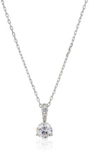 
                        
                          Muat gambar ke penampil Galeri, SWAROVSKI 7 mm Solitaire Pendant Necklace Cz White One Size - JOY2ESpree
                        
                      