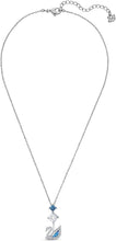 
                        
                          Load image into Gallery viewer, Swarovski Women's Dazzling Swan Necklace, Blue Crystals, Pink Crystals - JOY2ESpree
                        
                      