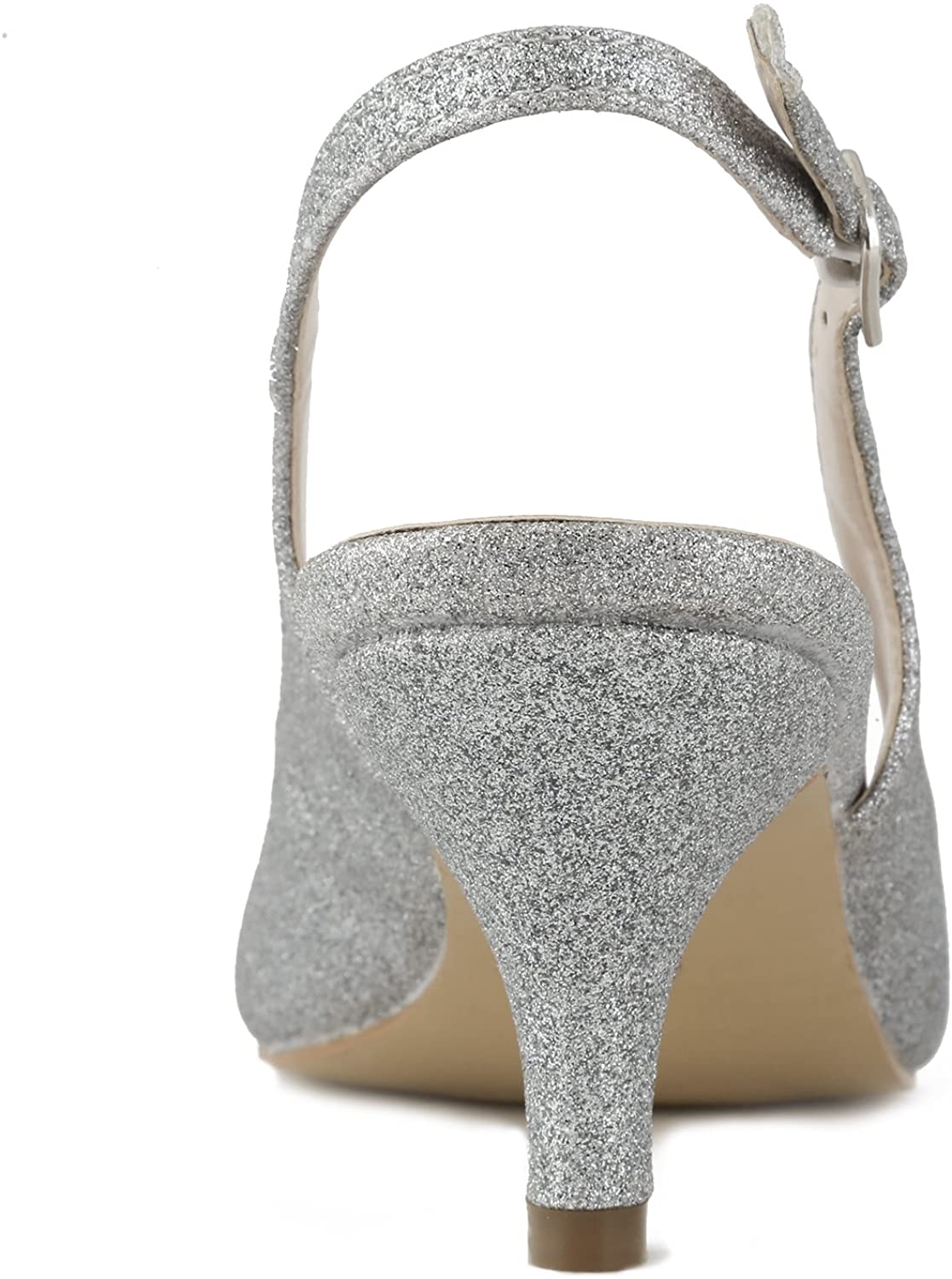 Greatonu Womens Slingback Dress Pump