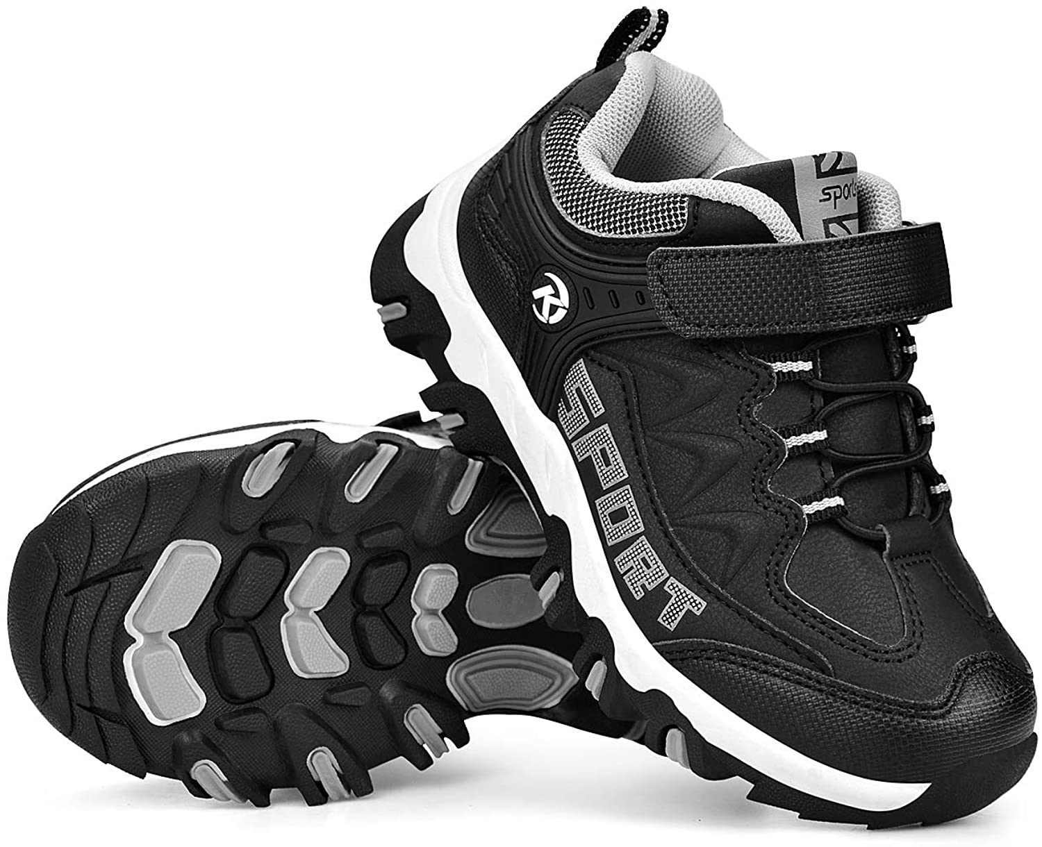 Biacolum Boys Girls Shoes Outdoor Hiking Waterproof Kids Sneaker