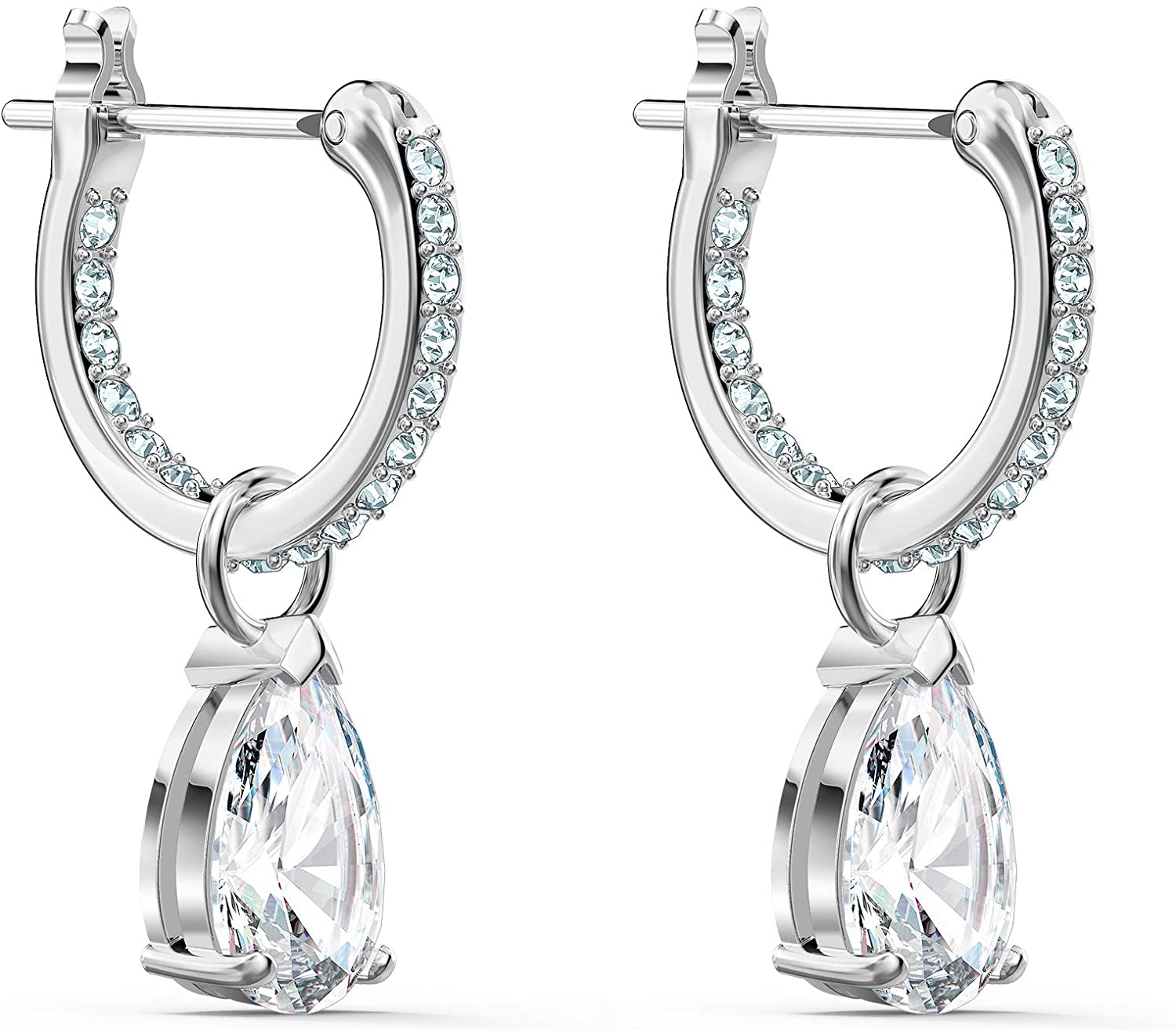 SWAROVSKI Women's Attract Crystal Jewelry Collection, Rhodium Finish - JOY2ESpree