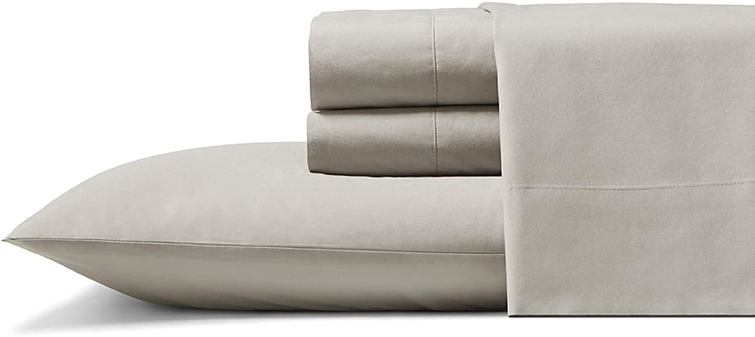 Tommy Bahama Solid Stonewashed Split Sheet Set, King, White