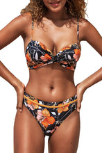 
                        
                          Muat gambar ke penampil Galeri, CUPSHE Women's Wrap Top Floral Bottom Bathing Suit Two Piece Sexy Swimsuit
                        
                      