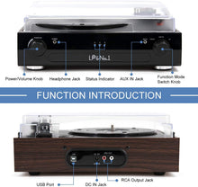 
                        
                          將圖片載入圖庫檢視器 LP&amp;No.1 Bluetooth Turntable HiFi System with Bookshelf Speakers - JOY2ESpree
                        
                      