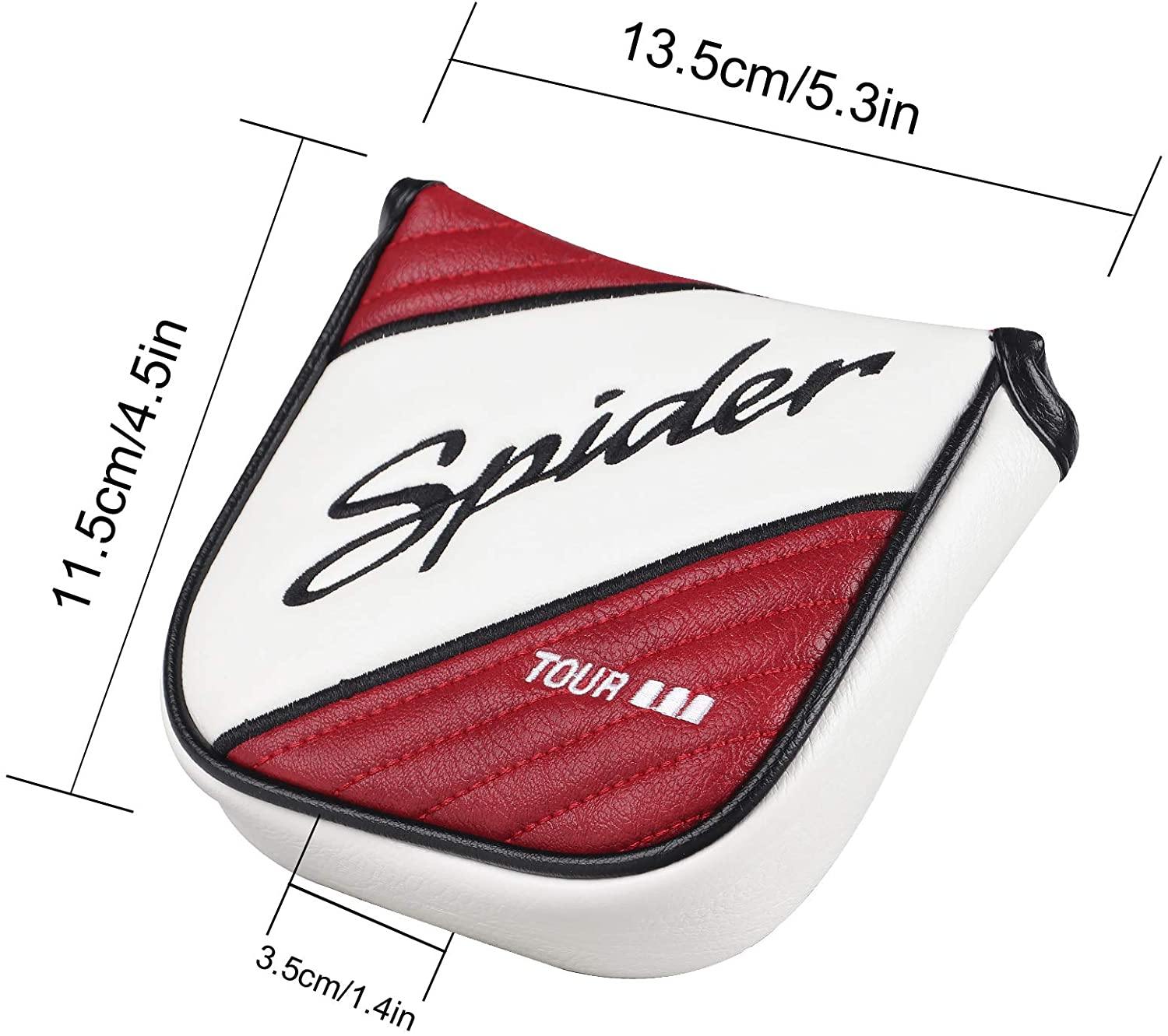 mytag Golf Heel Shafted Mallet Putter Headcover Strong Magnetic Closure - JOY2ESpree