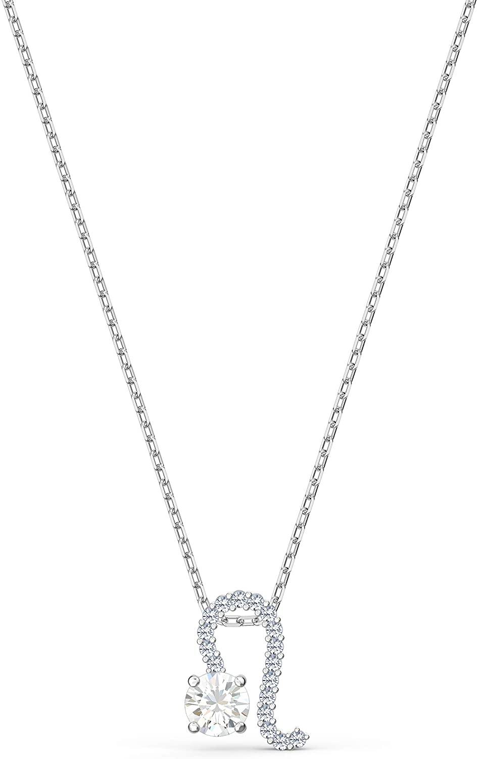 SWAROVSKI Women's All Zodiac Symbols Crystal Pendant, Mixed Metal Finish, Clear White Crystal Necklace Jewelry Collection - JOY2ESpree