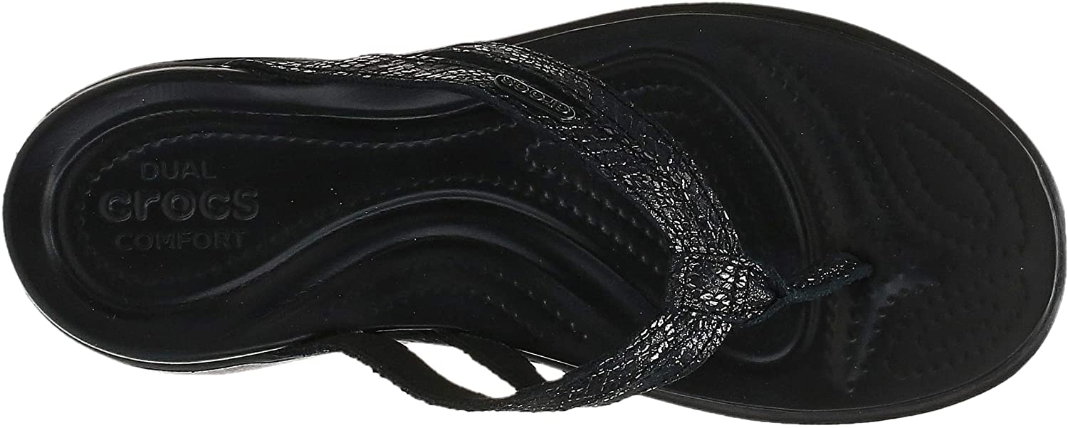 Crocs Women's Capri Strappy Flip Flop | Casual Comfortable Sandals