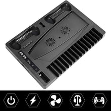 
                        
                          Load image into Gallery viewer, PS5 Stand Cooling Fan Station for Playstation 5/PS5 Digital Edition - JOY2ESpree
                        
                      
