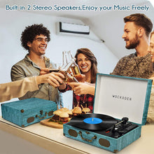
                        
                          將圖片載入圖庫檢視器 Vinyl Record Player with Speakers Wireless Turntables - JOY2ESpree
                        
                      
