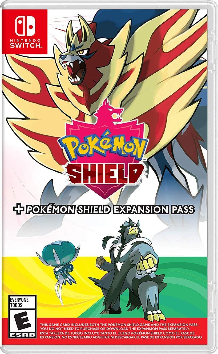 Pokemon Shield + Pokemon Shield Expansion Pass - Nintendo Switch - JOY2ESpree