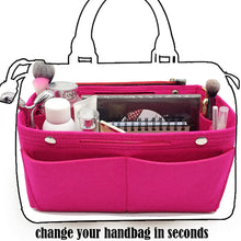 
                        
                          將圖片載入圖庫檢視器 Felt Purse Organizer Insert Bag organizer Multi Pocket Bag in Bag Organizer Shaper
                        
                      