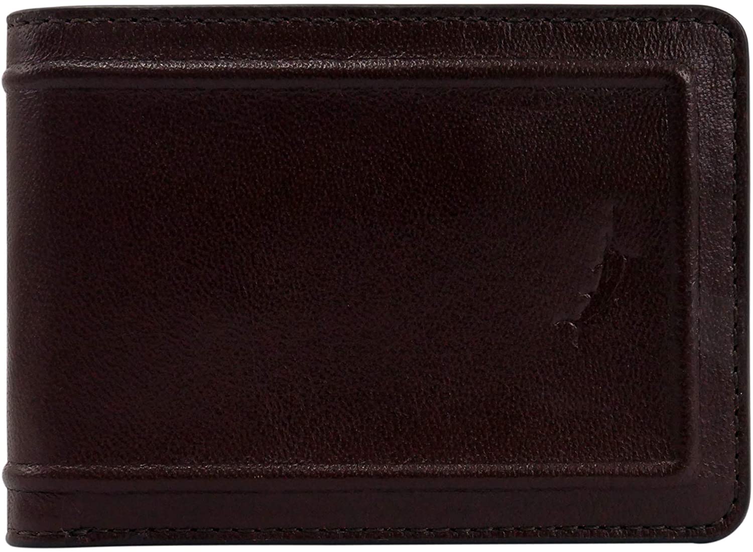 Tommy Bahama Men's 100% Leather Slim Card Case Carrier Wallet