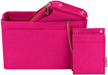 
                        
                          Load image into Gallery viewer, Purse Organizer, Purse Organizer Insert With 2 Metal Zipper, Bag Organizer With RFID Blocking Pocket Purse Organizer insert
                        
                      