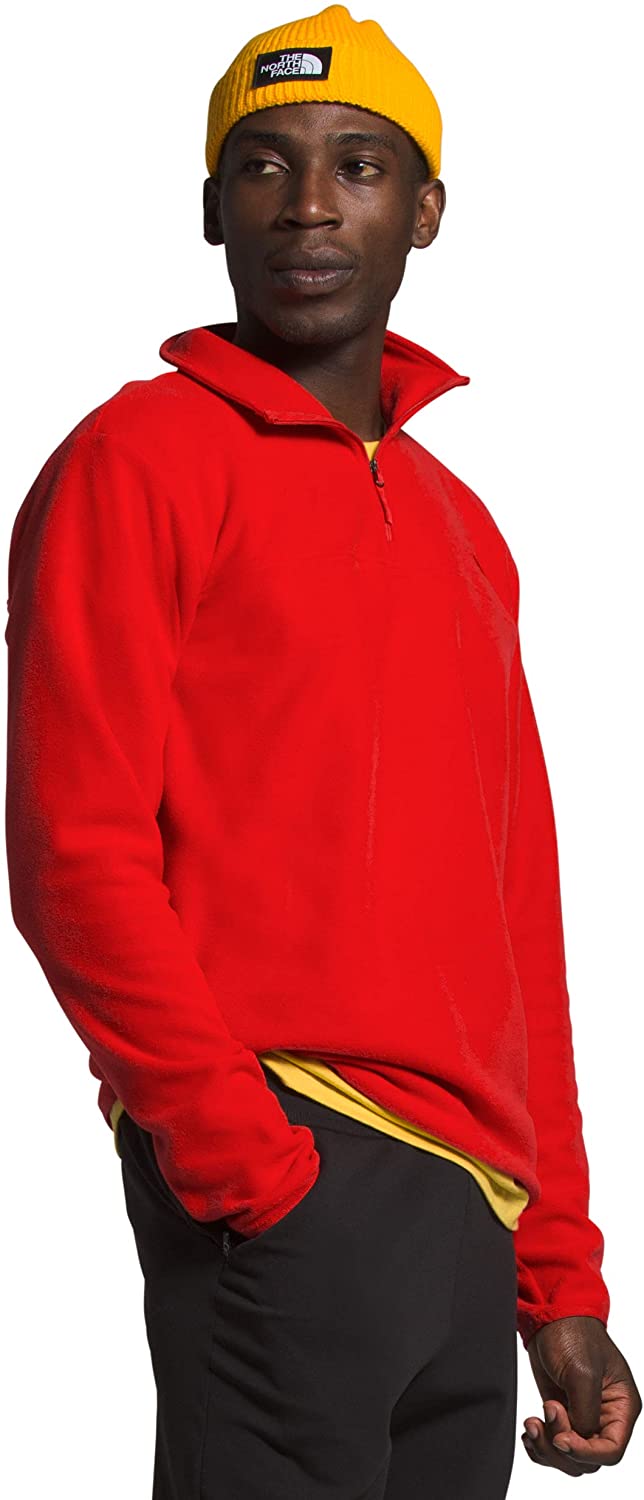 The North Face Men's TKA Glacier Quarter Zip Fleece Pullover