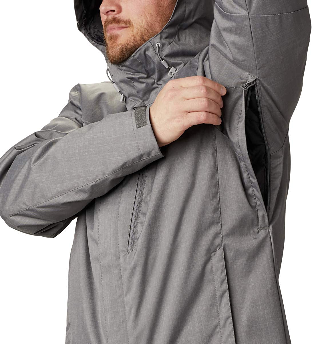Columbia Men\'s Whirlibird IV Interchange Jacket, Waterproof & Breathable