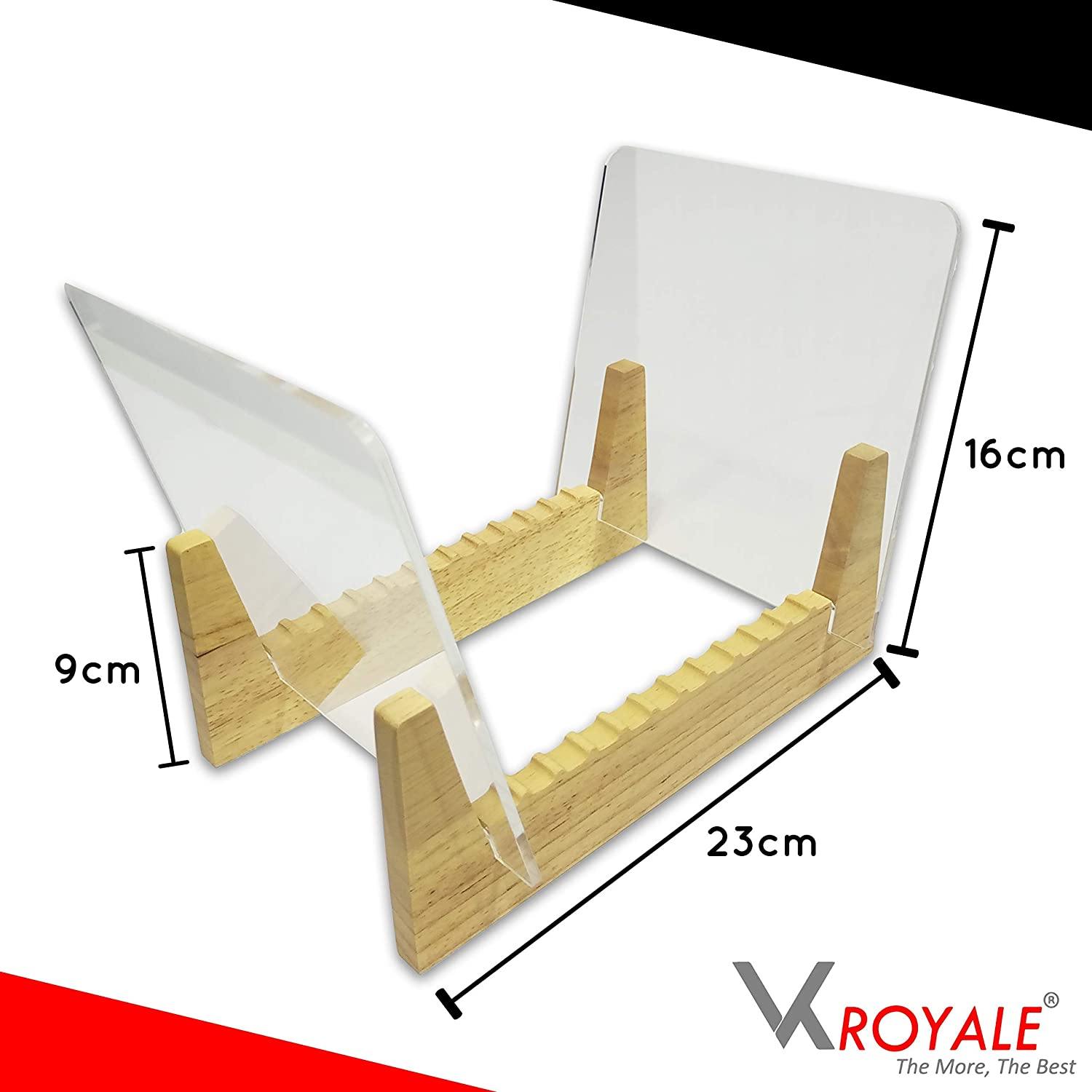 VK Royale - Vinyl Records Storage Holder Display Stand - JOY2ESpree
