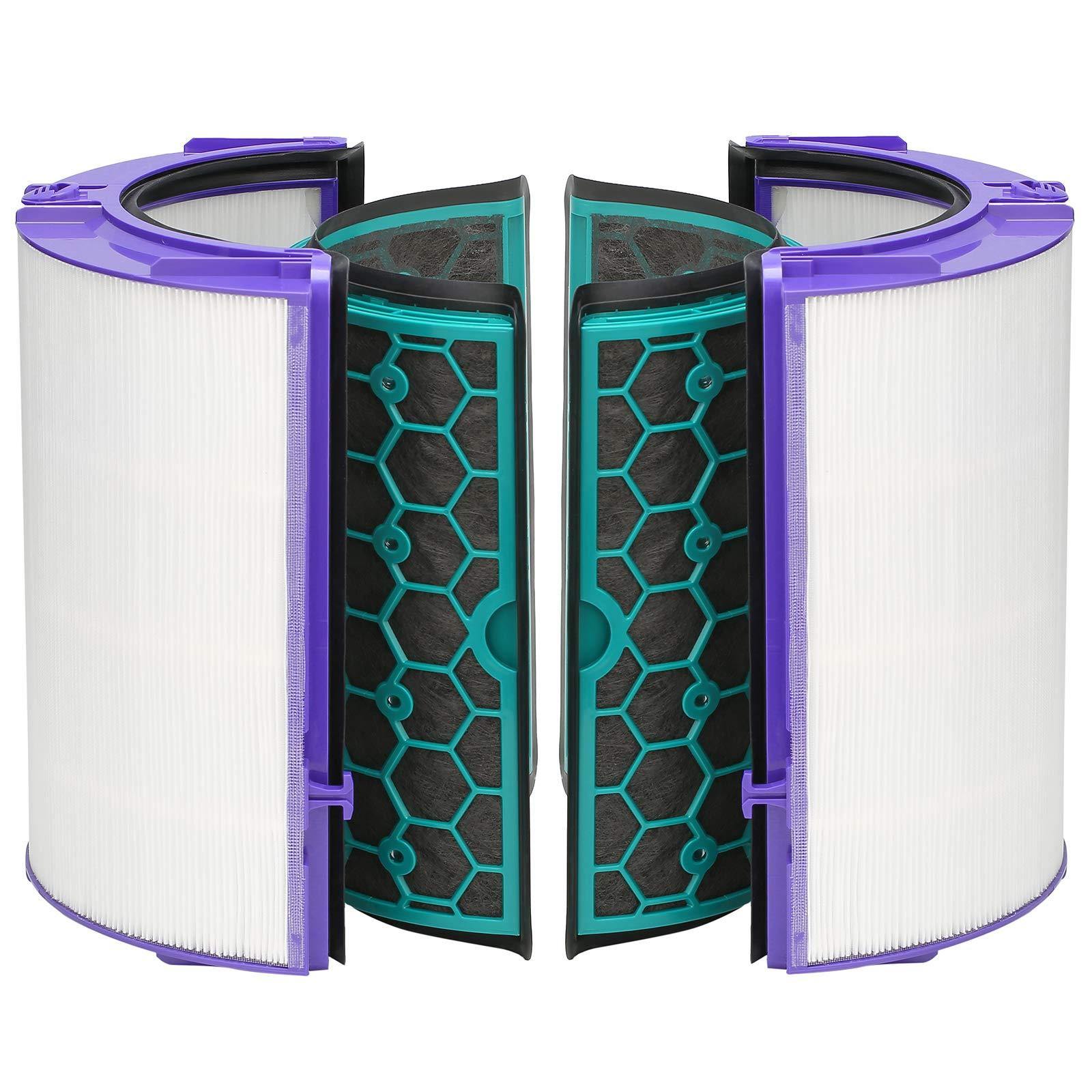 Dyson DP04 HP04 TP04 Pure Cool Purifier Fan Glass HEPA Filter & Inner Activated Carbon Filter - JOY2ESpree