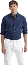 
                        
                          Load image into Gallery viewer, Ralph Lauren Mens Logo Button-Down Dress Shirt
                        
                      