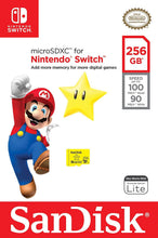 
                        
                          Muat gambar ke penampil Galeri, SanDisk 256GB microSDXC Card, Licensed for Nintendo Switch - SDSQXAO-256G-GNCZN - JOY2ESpree
                        
                      