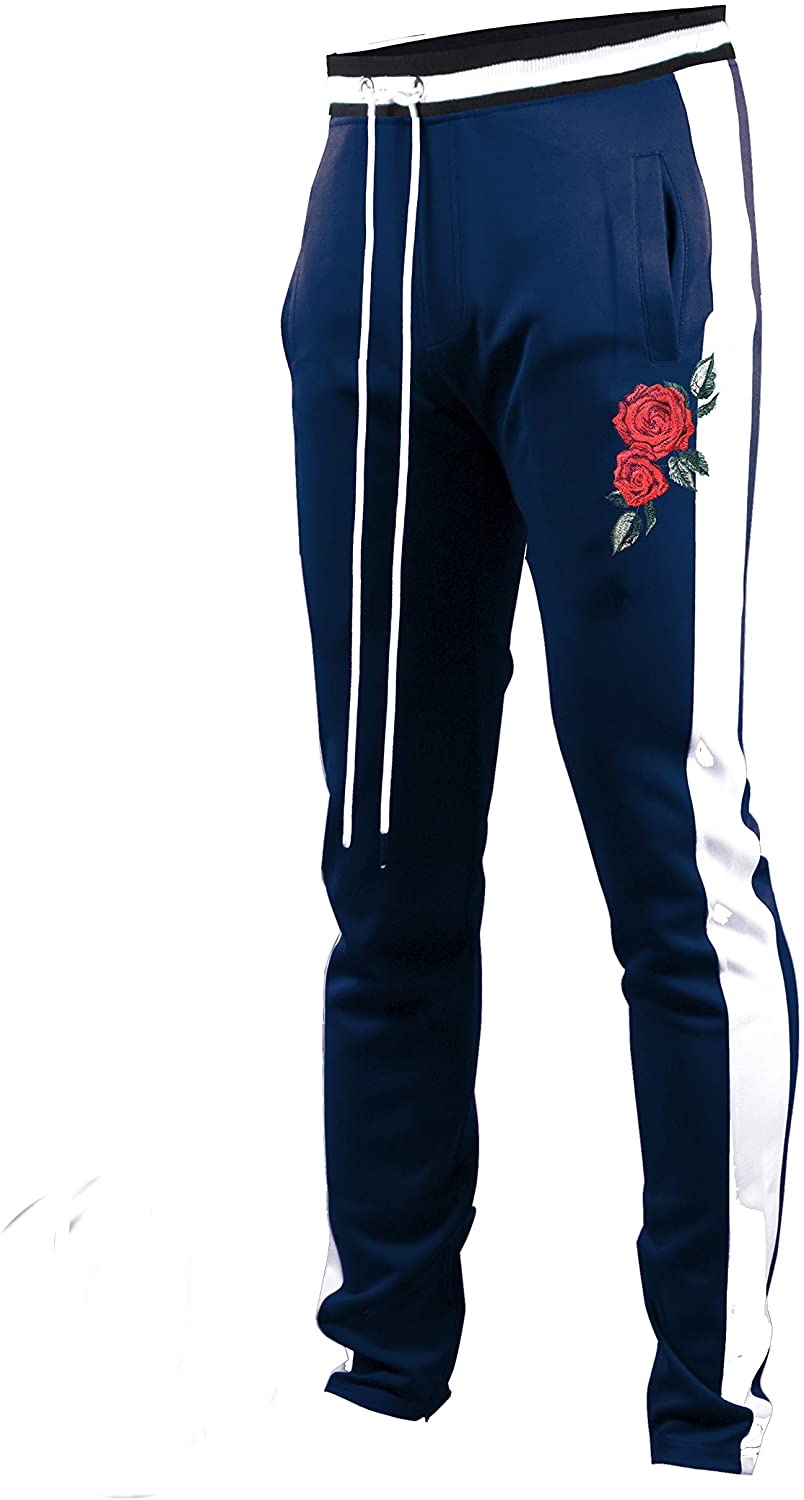 Screenshotbrand Mens Hip Hop Premium Slim Fit Track Pants