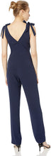 
                        
                          गैलरी व्यूवर में इमेज लोड करें, Dress the Population Women's Maira Sleeveless Plunging Dress Jumpsuit W Bows
                        
                      
