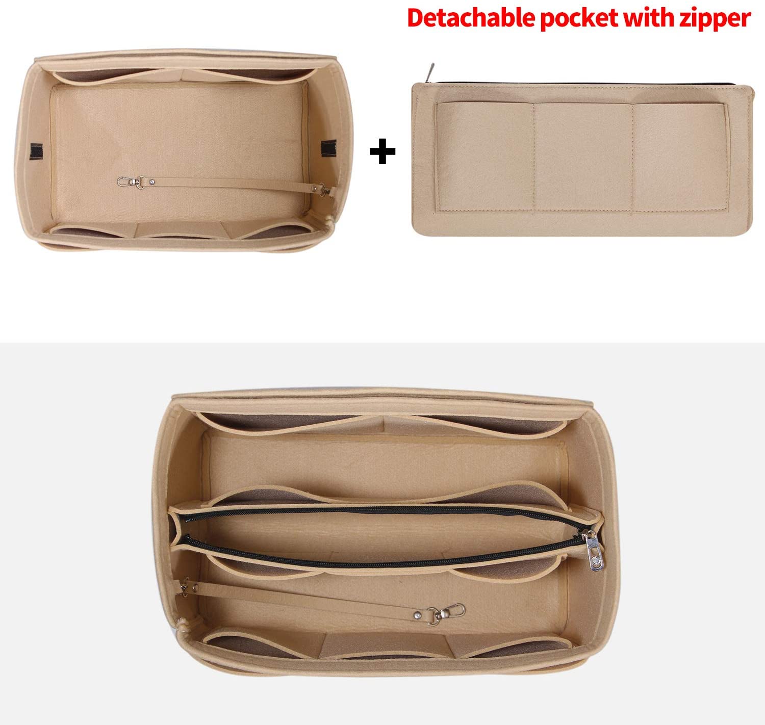 Felt Insert Bag Purse Organizer, Felt Bag Organizer,women purse handbag bag,Handbag Tote Bag in for Speedy Neverfull Longchamp Medium