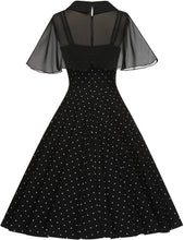 
                        
                          Load image into Gallery viewer, GownTown Women's 1950s Cloak Two-Piece Cocktail Dress
                        
                      
