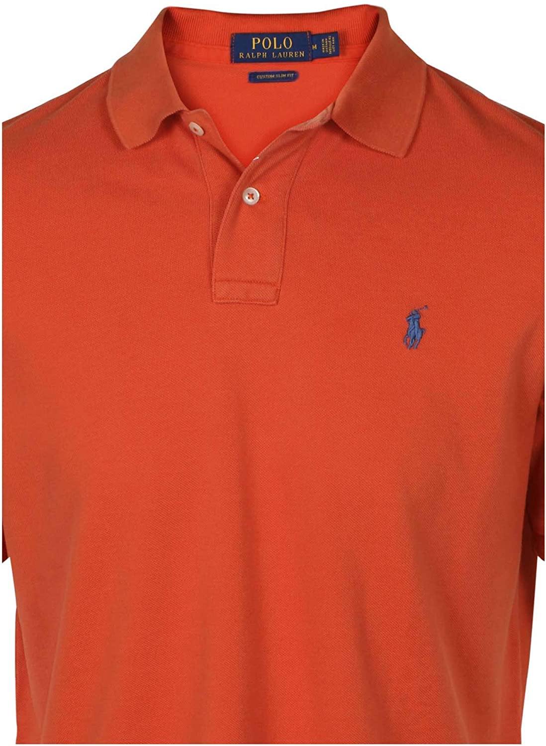 Polo RL Men's Custom Slim Fit Mesh Pony Shirt