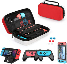 
                        
                          Cargar imagen en el visor de la galería, HEYSTOP Case Compatible with Nintendo Switch Carry Case Pouch Switch Cover Case 6 Joycon Grips - JOY2ESpree
                        
                      