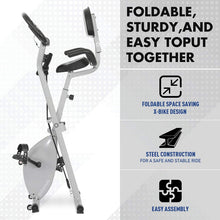 
                        
                          Load image into Gallery viewer, Exercise Bike Stationary Bike Foldable Magnetic Upright Recumbent Portable Fitness Cycle - JOY2ESpree
                        
                      