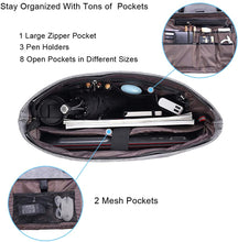 
                        
                          Load image into Gallery viewer, Laptop Tote Purse Large, Business Women Work Bag Teacher Tote Bag Many Pockets
                        
                      