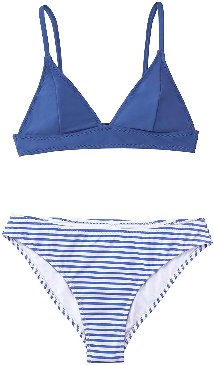 CUPSHE Women's Bikini Triangle Sexy Lace Up Two Piece Bathing Suit