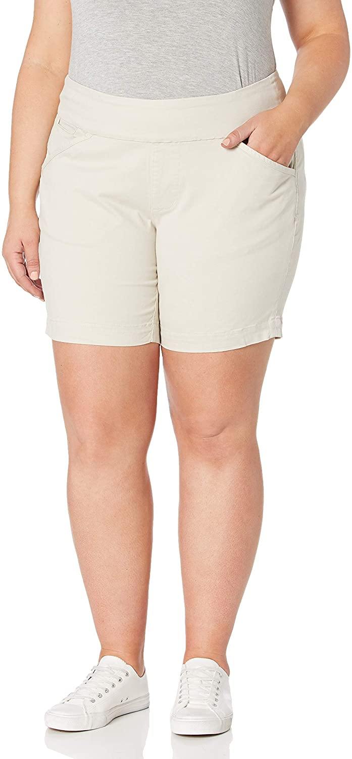 Jag Jeans Women's Plus Size Ainsley 8" Pull on Short