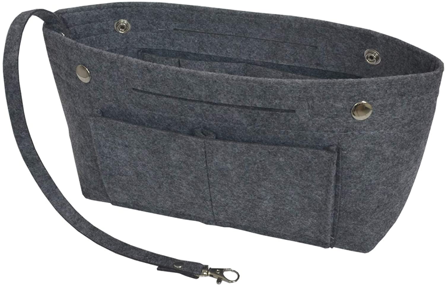YIICOOLY Felt Tote Handbag Purse Organizer Insert Divider Shaper Bag in Bag