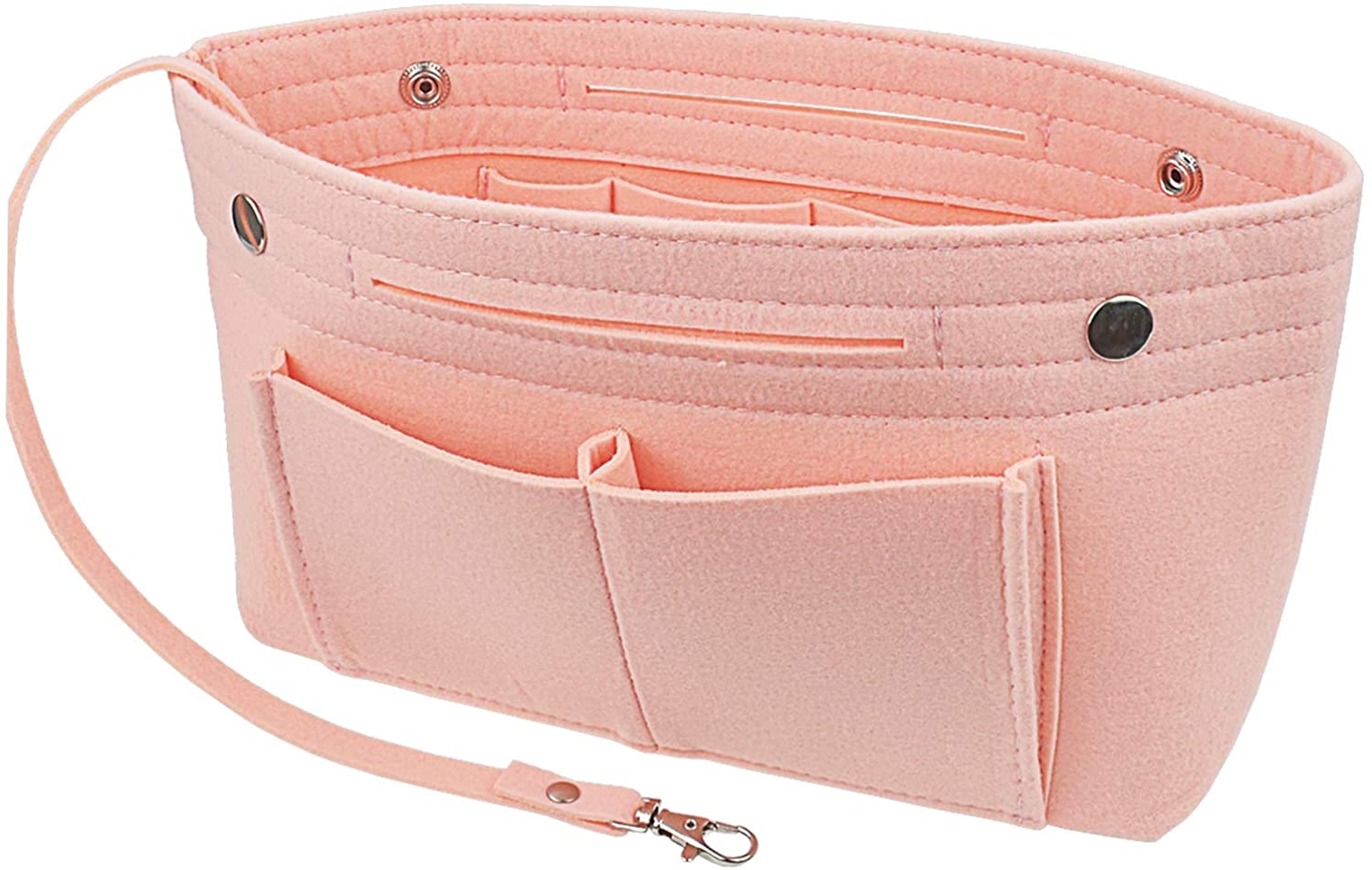 YIICOOLY Felt Tote Handbag Purse Organizer Insert Divider Shaper Bag in Bag