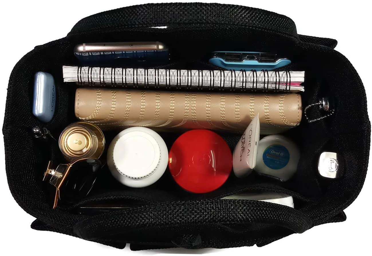K&M Quality Product Purse Organizer Insert Medium for Speedy 30, Longchamp Cuir