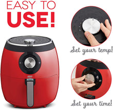 
                        
                          Load image into Gallery viewer, Dash DFAF455GBAQ01 Deluxe Electric Air Fryer + Oven Cooker with Temperature Control
                        
                      