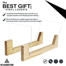 
                        
                          將圖片載入圖庫檢視器 The Amador's Store Vinyl LP Record Rack 50-55 LP storage Stand Holder - JOY2ESpree
                        
                      