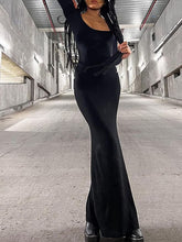 
                        
                          Muat gambar ke penampil Galeri, AnotherChill Women's Casual Lounge Slip Long Dress Sexy Sleeveless Backless Bodycon Maxi Dresses 2022 Spring Slim Elegant
                        
                      