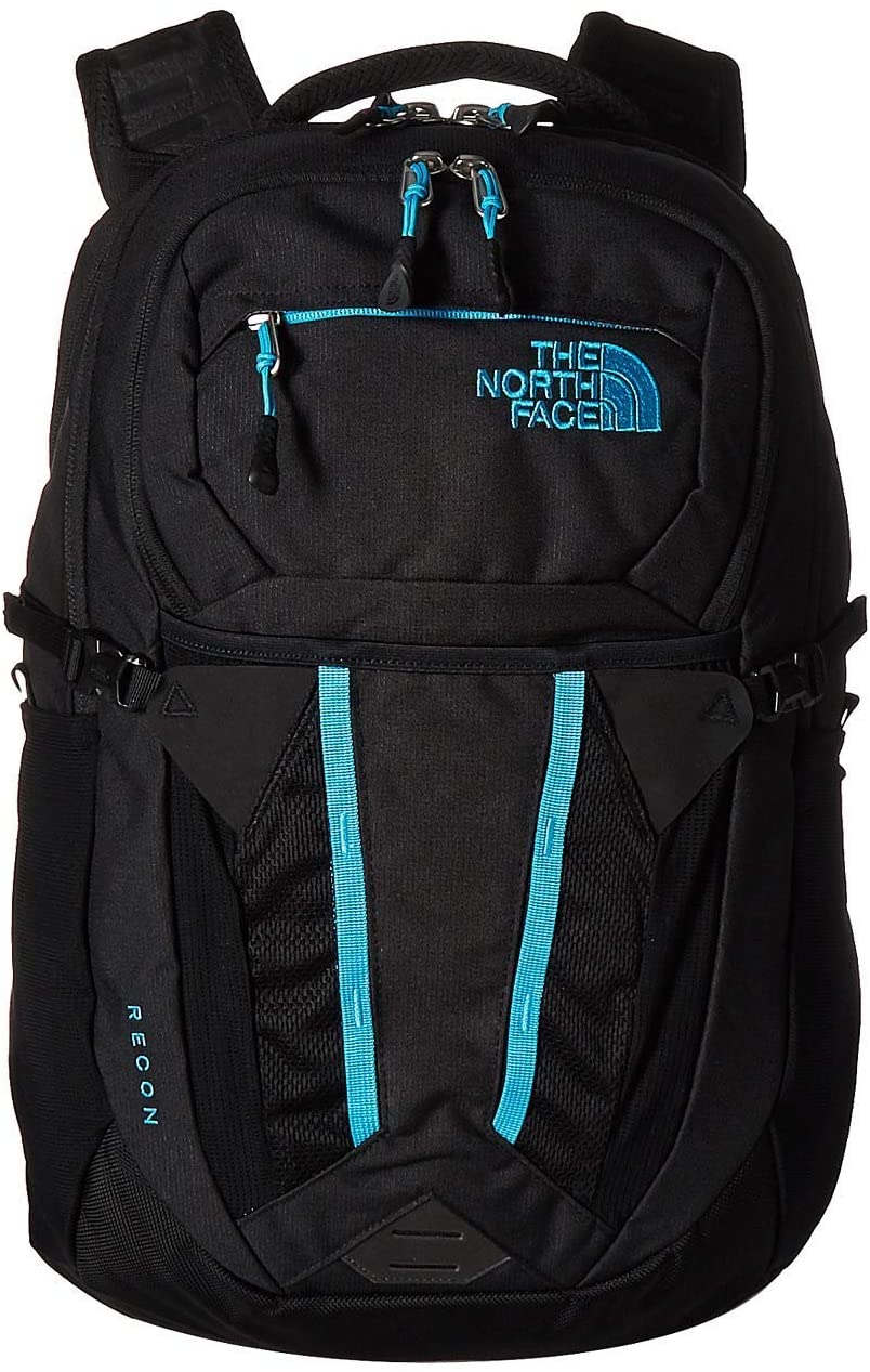 The North Face Women's Recon Backpack, TNF Black Heather/Silver Reflective, One Size