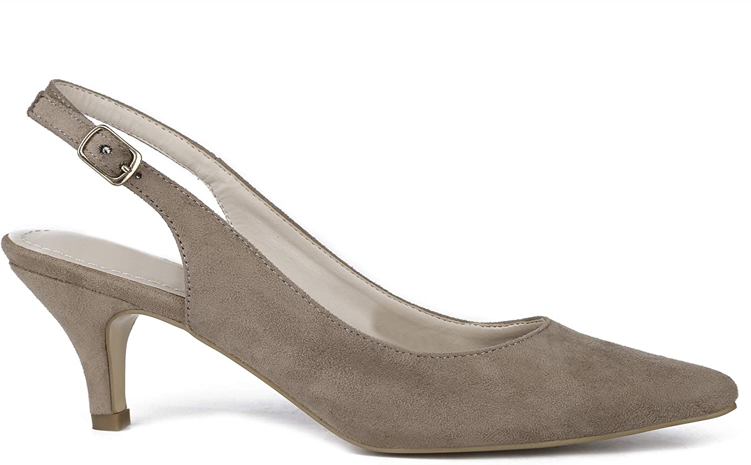 Greatonu Womens Slingback Dress Pump