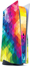 
                        
                          画像をギャラリービューアに読み込む, PlayVital Colorful Triangle Full Set Skin Decal for PS5 Console Disk Edition - JOY2ESpree
                        
                      