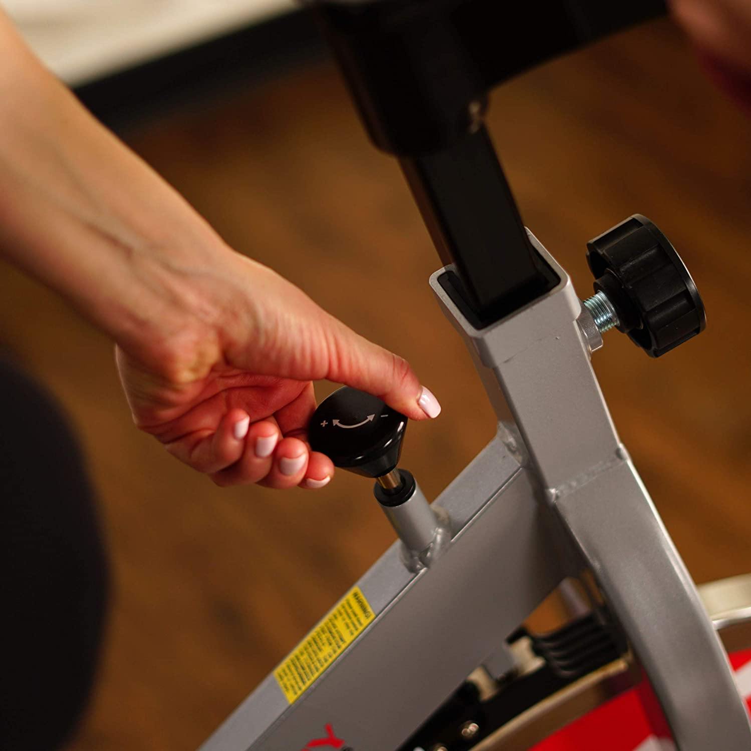 Sunny Health & Fitness Stationary Indoor Cycling Exercise Bike - SF-B1001/S - JOY2ESpree