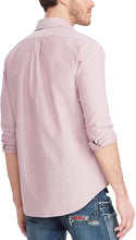 
                        
                          Load image into Gallery viewer, Ralph Lauren Mens Logo Button-Down Dress Shirt
                        
                      
