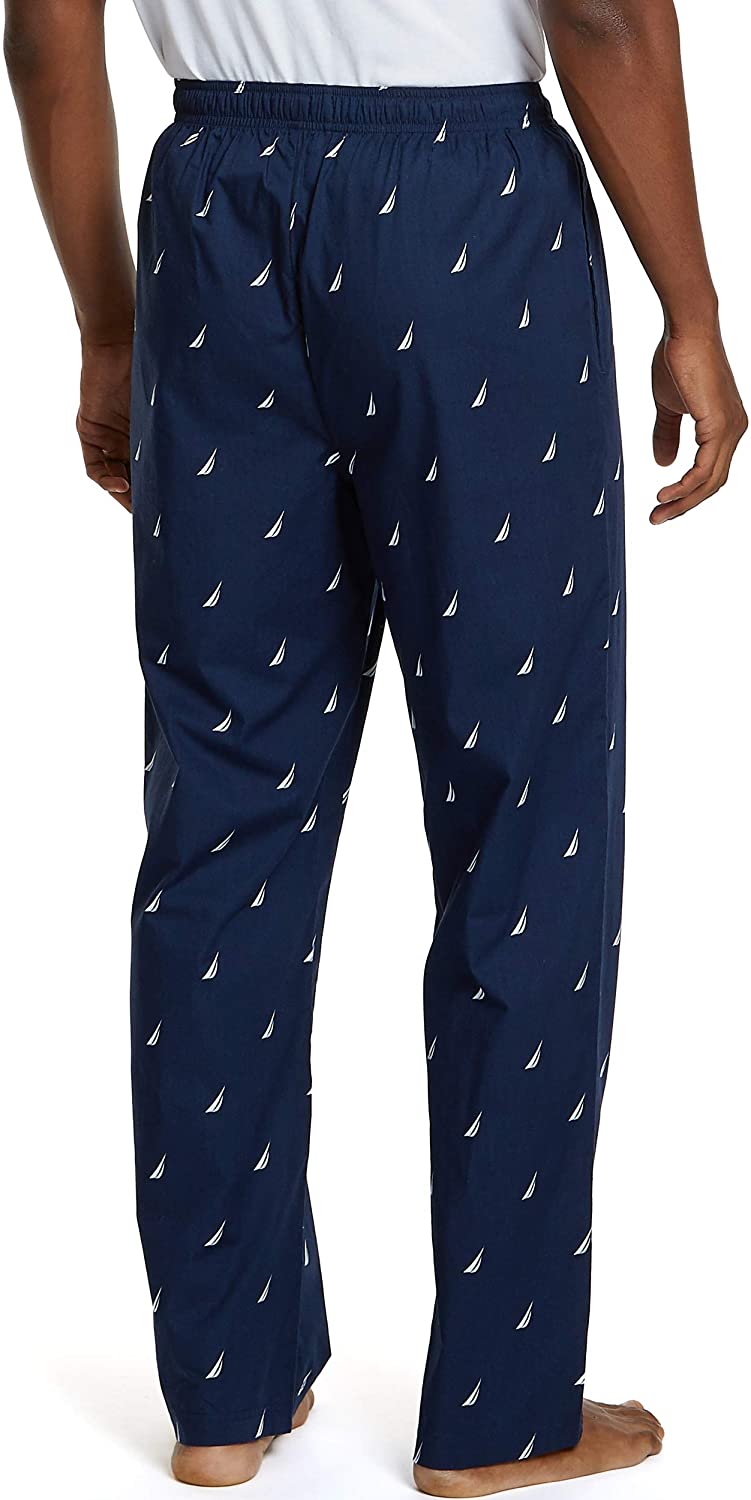 Nautica Men's Soft Woven 100% Cotton Elastic Waistband Sleep Pajama Pant - JOY2ESpree