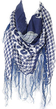 
                        
                          Load image into Gallery viewer, Double Layer Silk scarf, Floral Ruffle Silk Scarf, Summer scarf
                        
                      