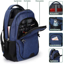 
                        
                          將圖片載入圖庫檢視器 SHRRADOO Durable Anti Theft Laptop Backpack Travel Backpacks Bookbag
                        
                      