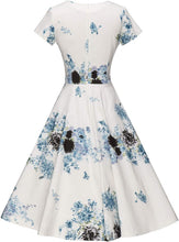 
                        
                          Load image into Gallery viewer, GownTown Women's 1950's Vintage Rockabilly Swing Stretchy Dress
                        
                      