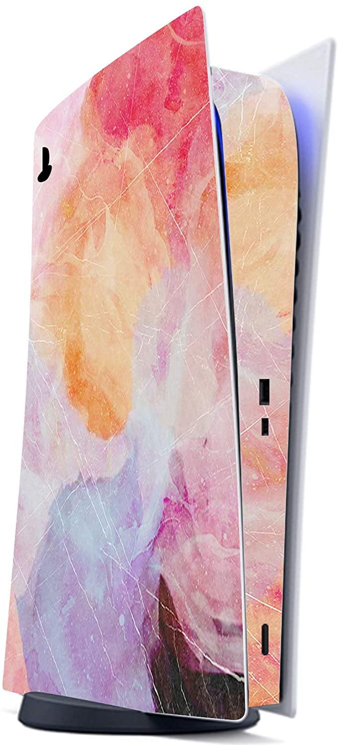 PlayVital Blue Nebula Full Set Skin Decal for PS5 Console Digital Edition - JOY2ESpree